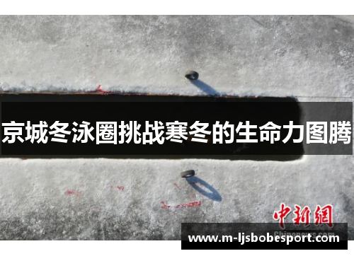 京城冬泳圈挑战寒冬的生命力图腾